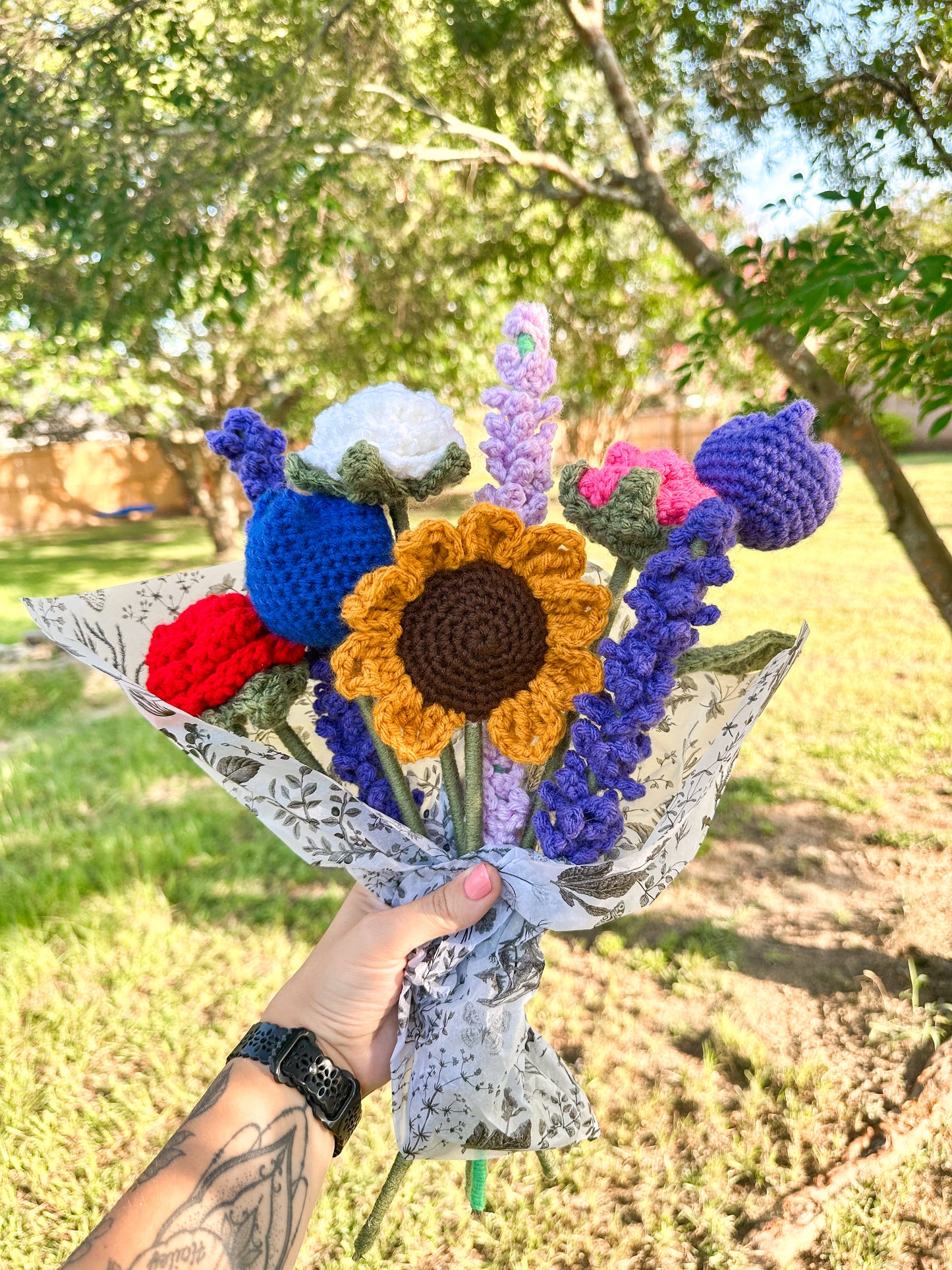 Crochet Sunflower