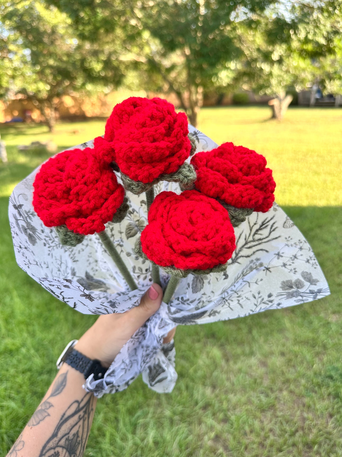 Crochet Roses