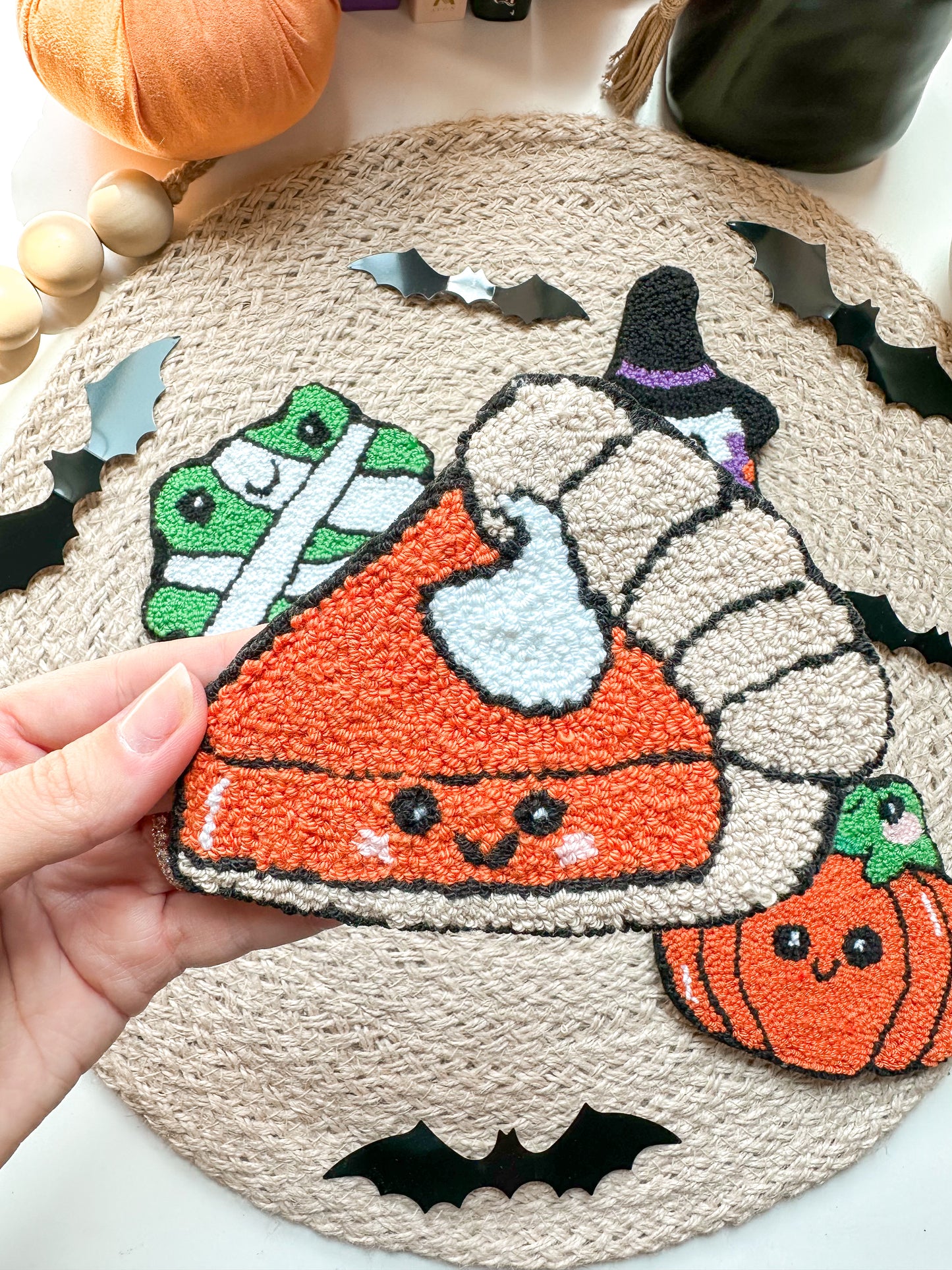 Halloween Themed Mug Rugs