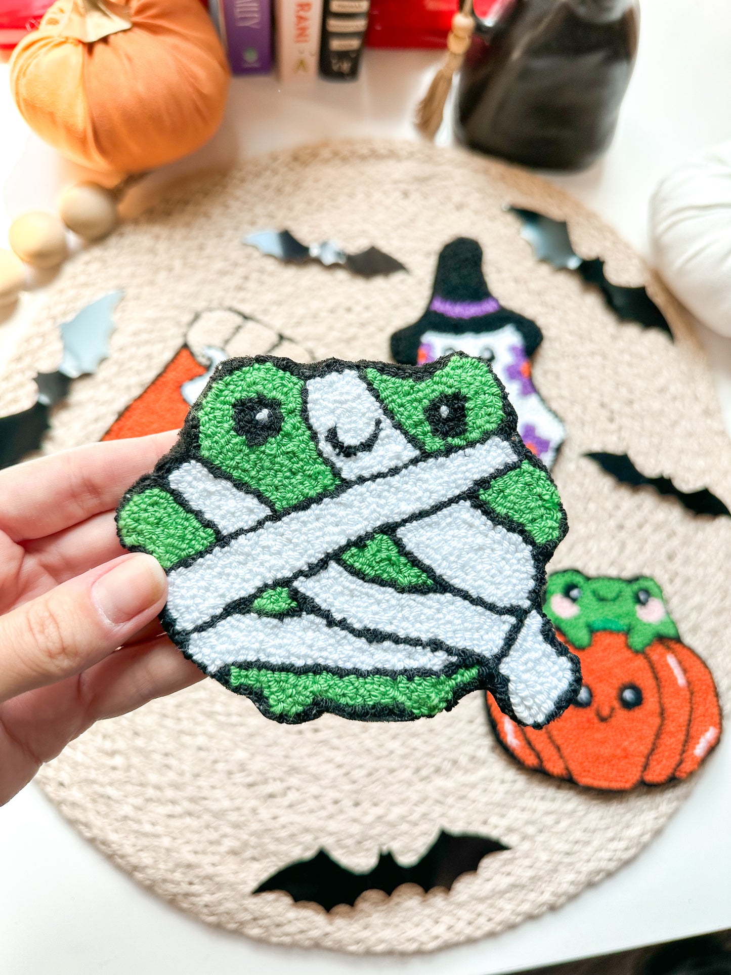 Halloween Themed Mug Rugs