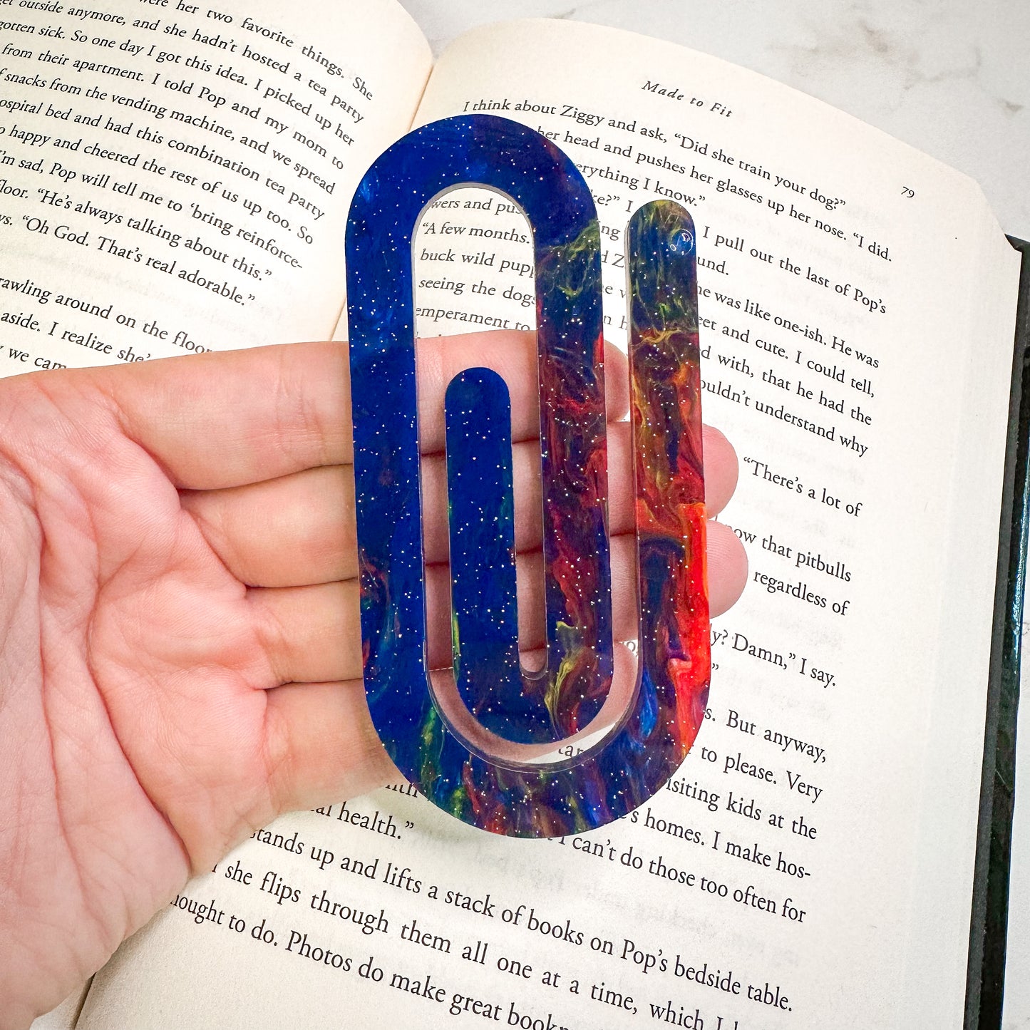 Jumbo Paperclip Bookmark