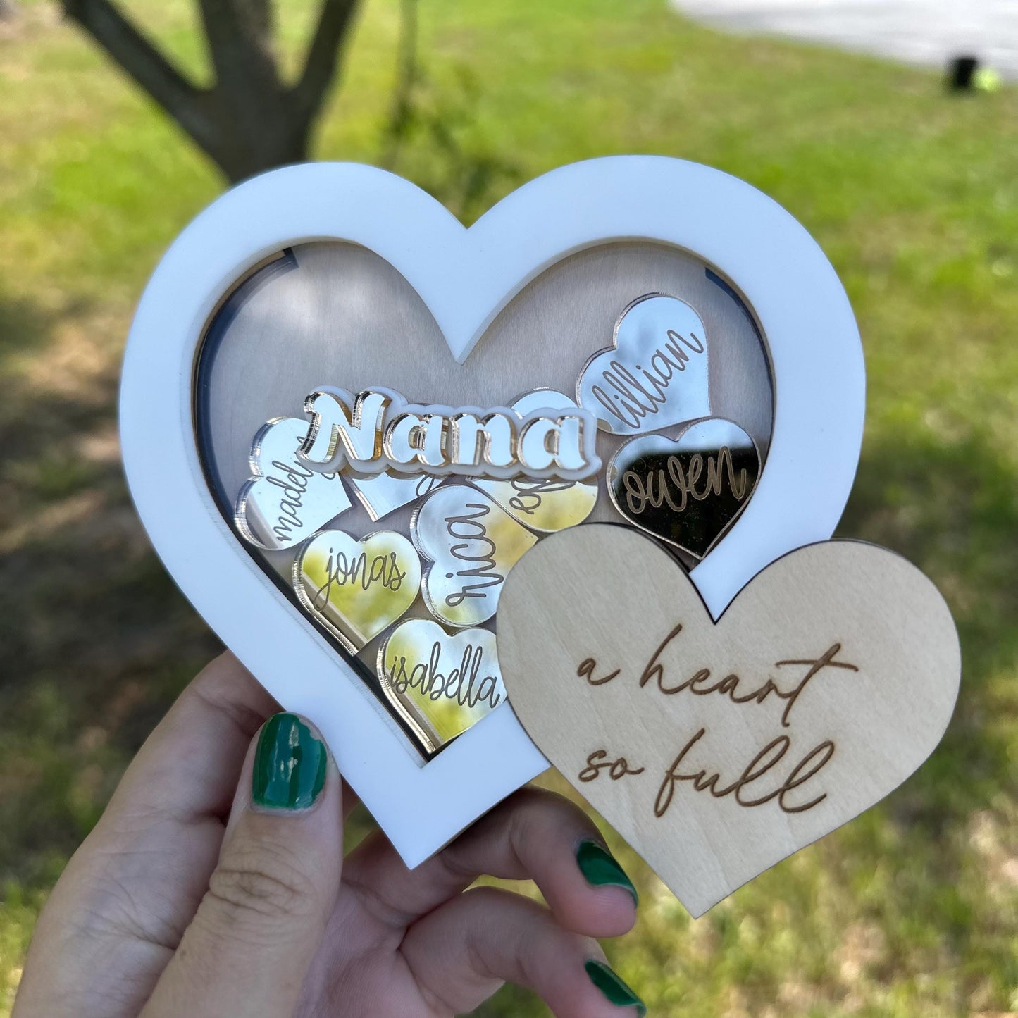 Heart Tokens Magnet Luna Beam Creations