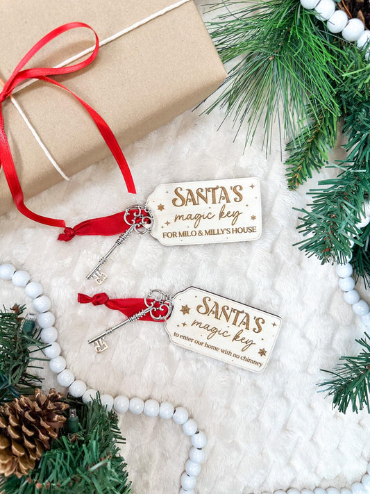 Santa's Magic Key Ornament