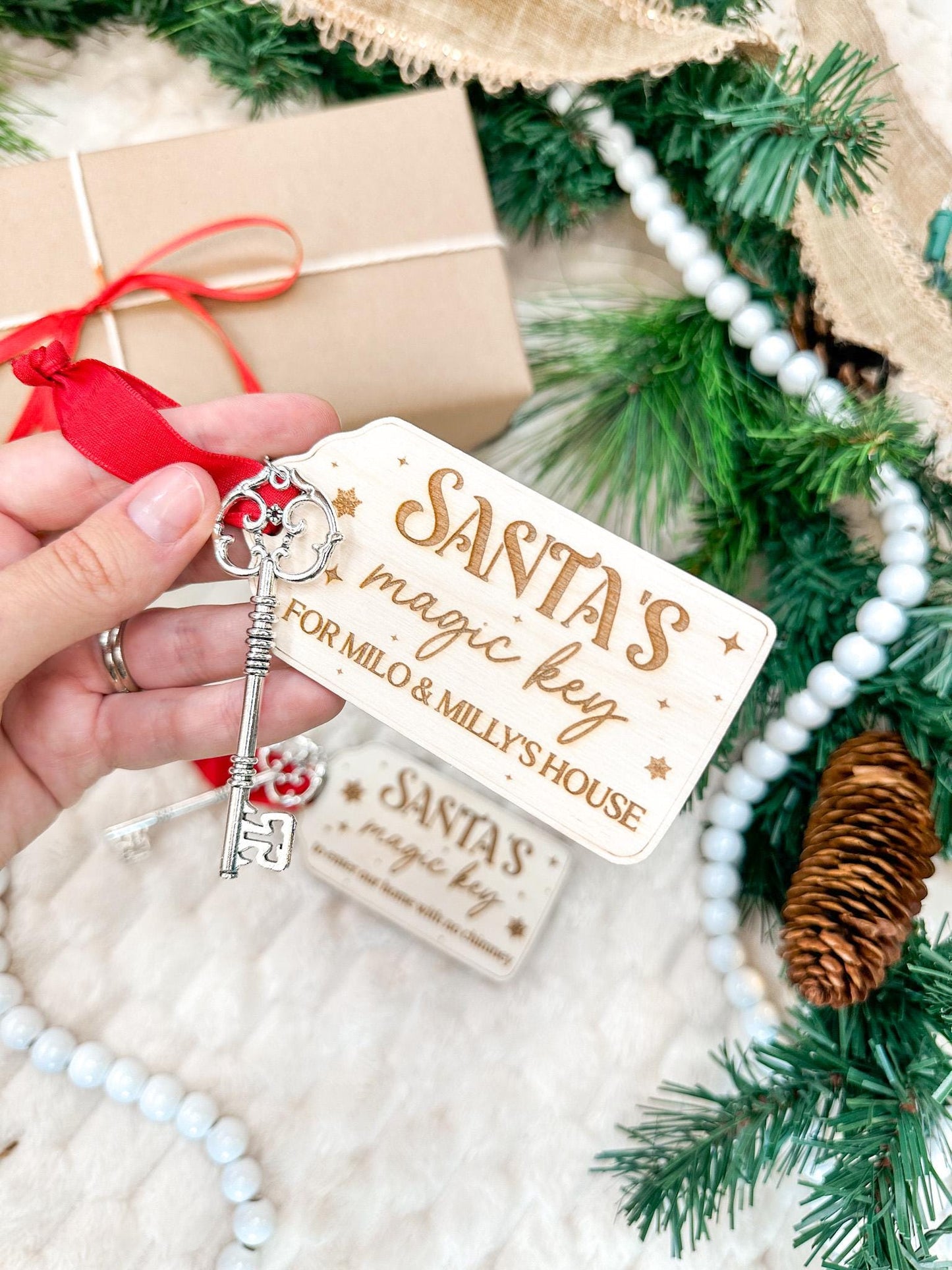 Santa's Magic Key Ornament