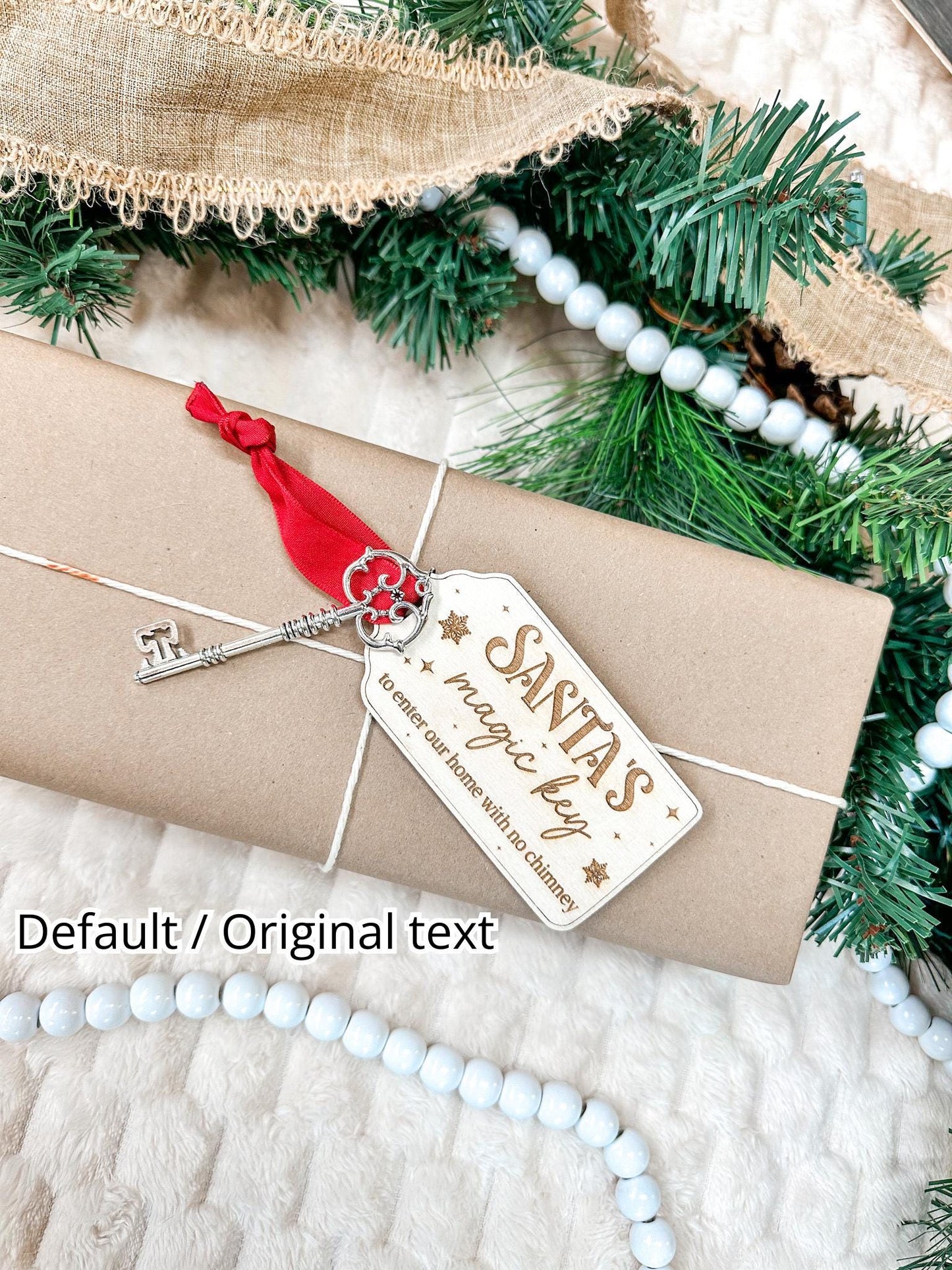 Santa's Magic Key Ornament Luna Beam Creations