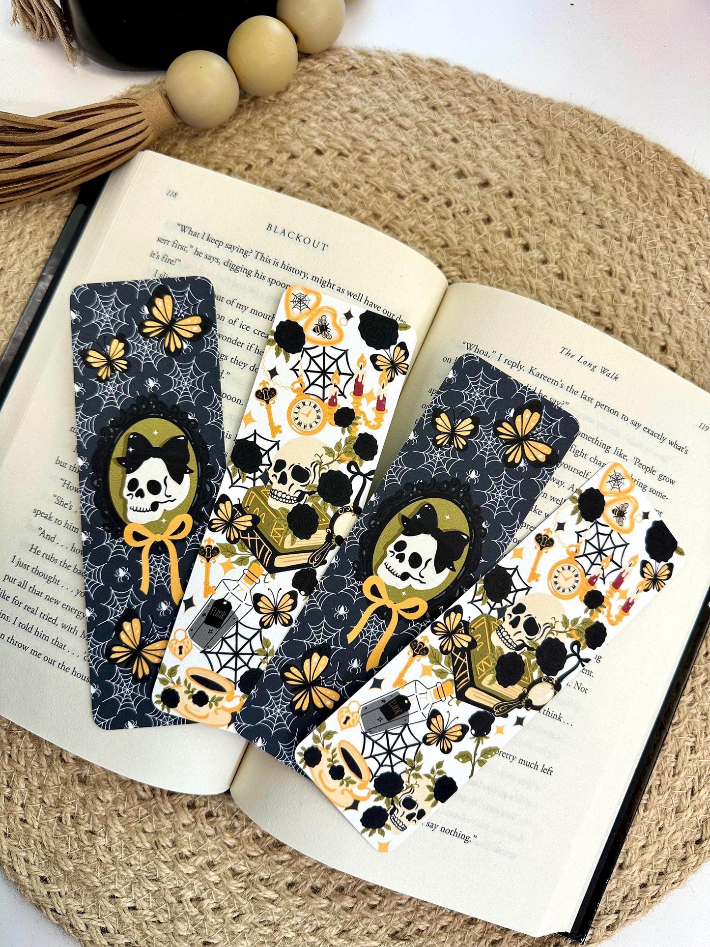Dark Academia Themed Bookmark