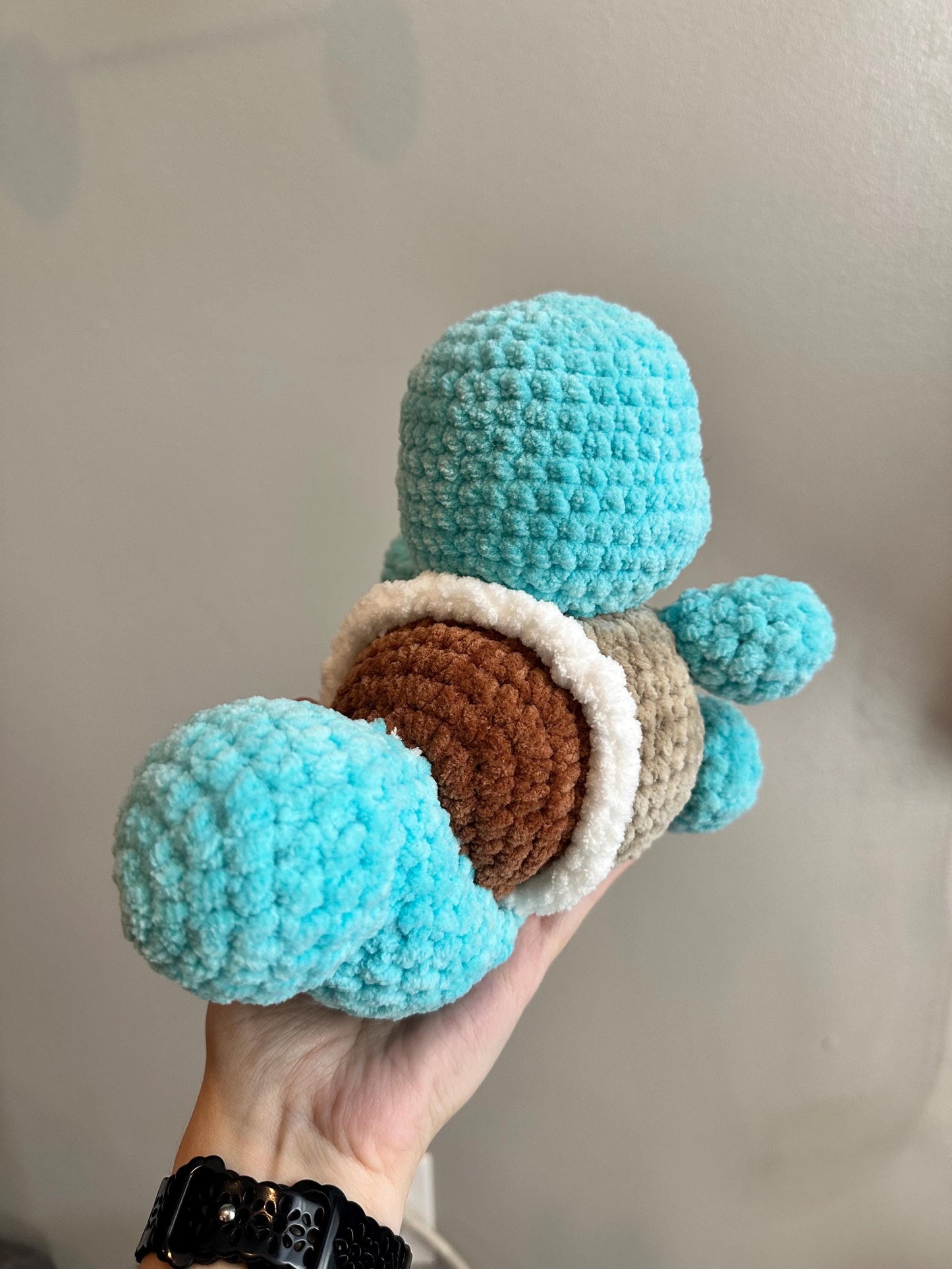 Squirtle Crochet Amigurumi Plushie