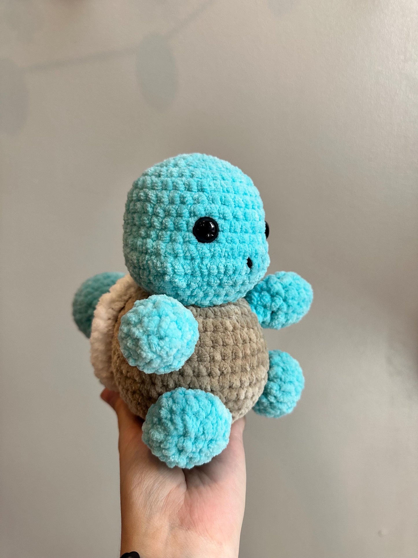 Squirtle Crochet Amigurumi Plushie