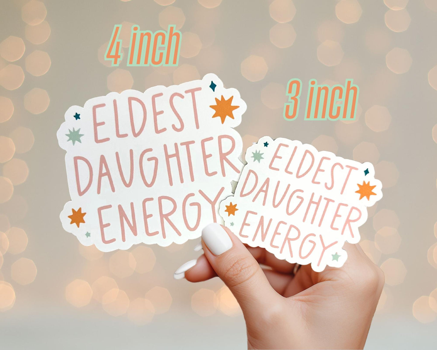 Eldest Daughter Energy Sticker
