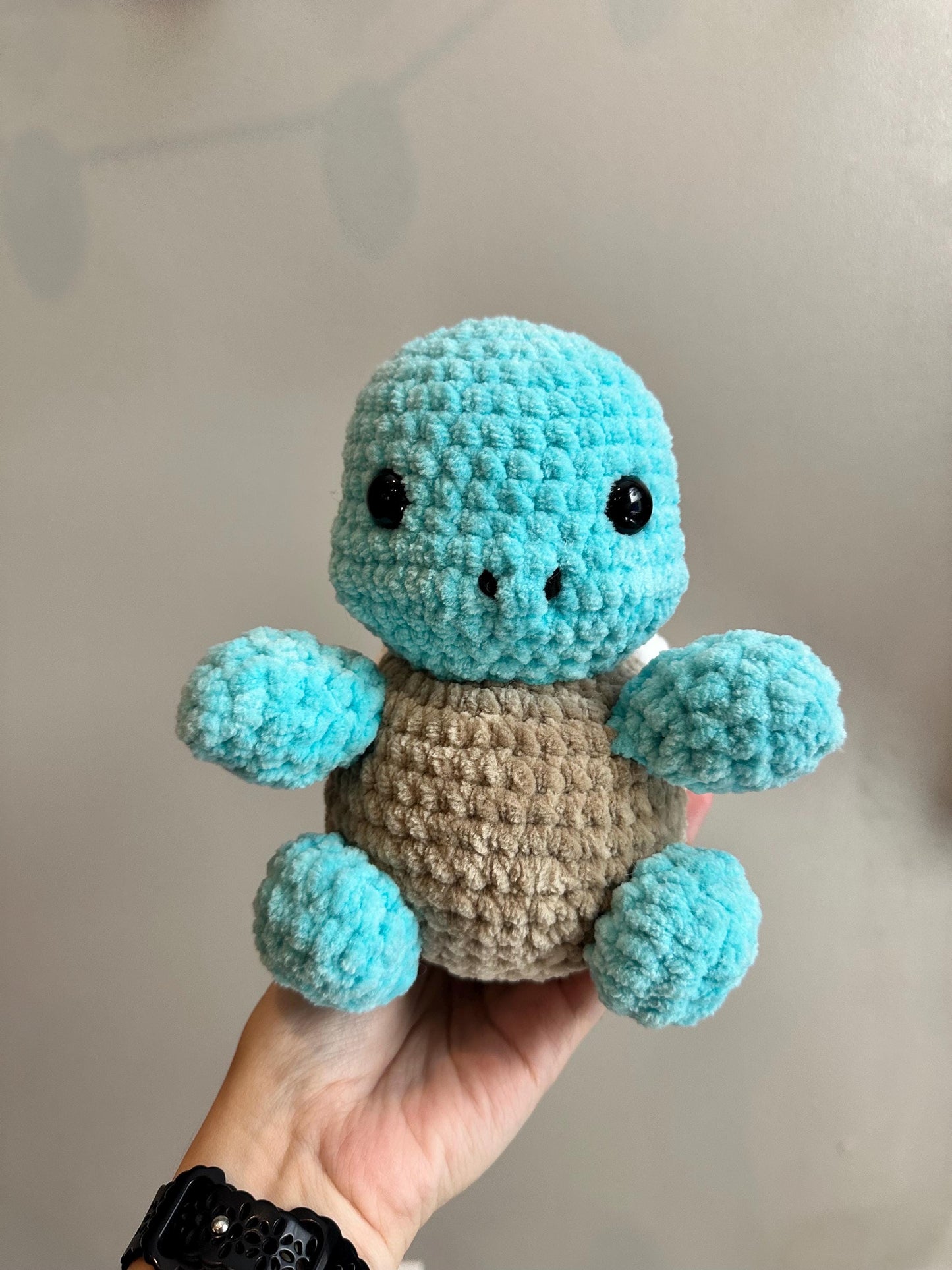 Squirtle Crochet Amigurumi Plushie