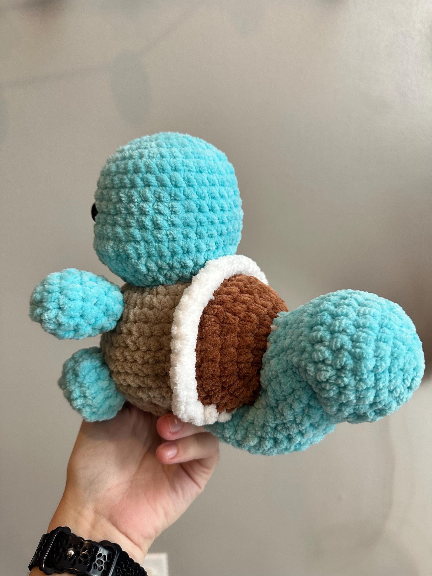 Squirtle Crochet Amigurumi Plushie