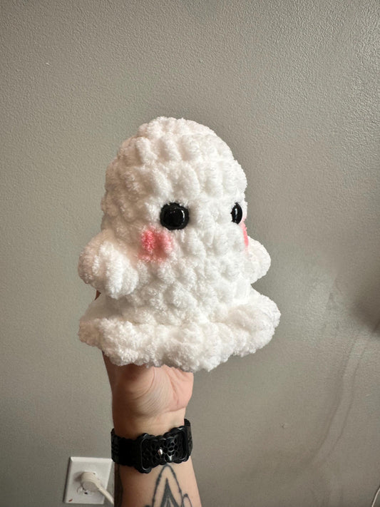 Crochet Halloween Ghost Plushie