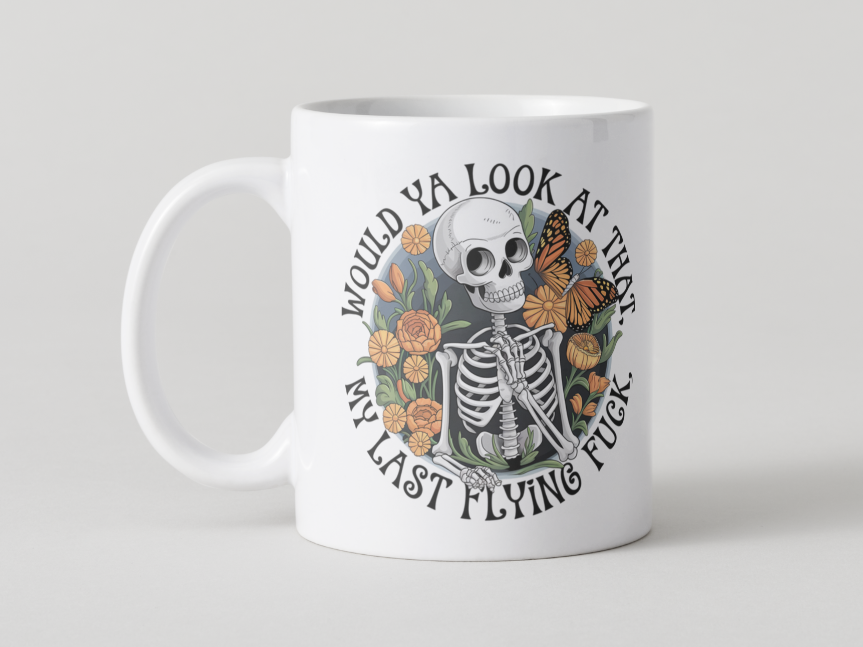 My Last Flying F Mug