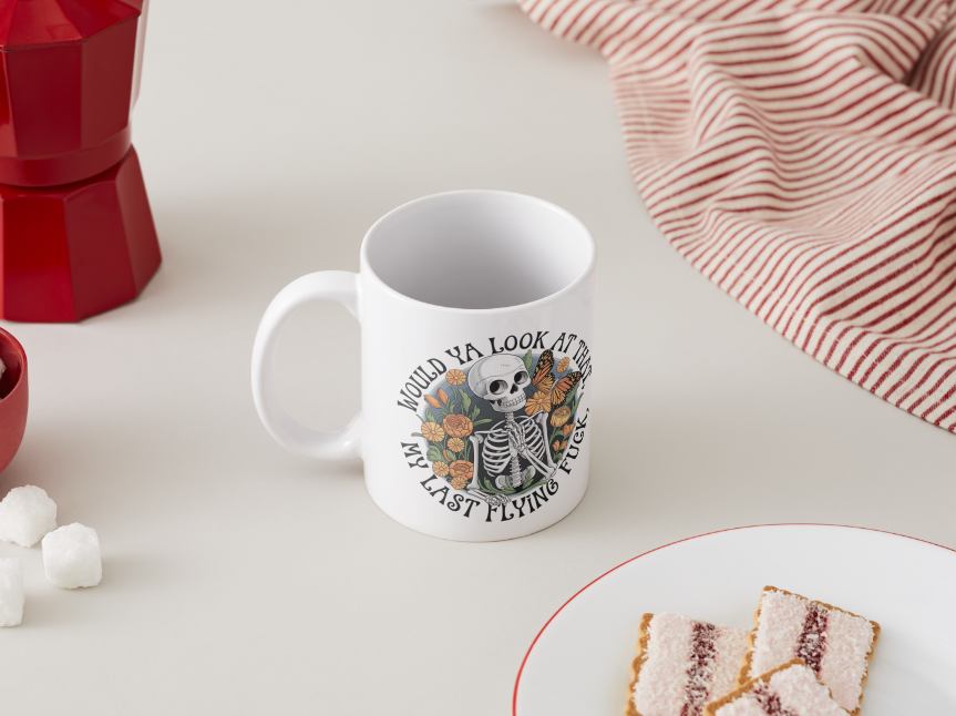 My Last Flying F Mug