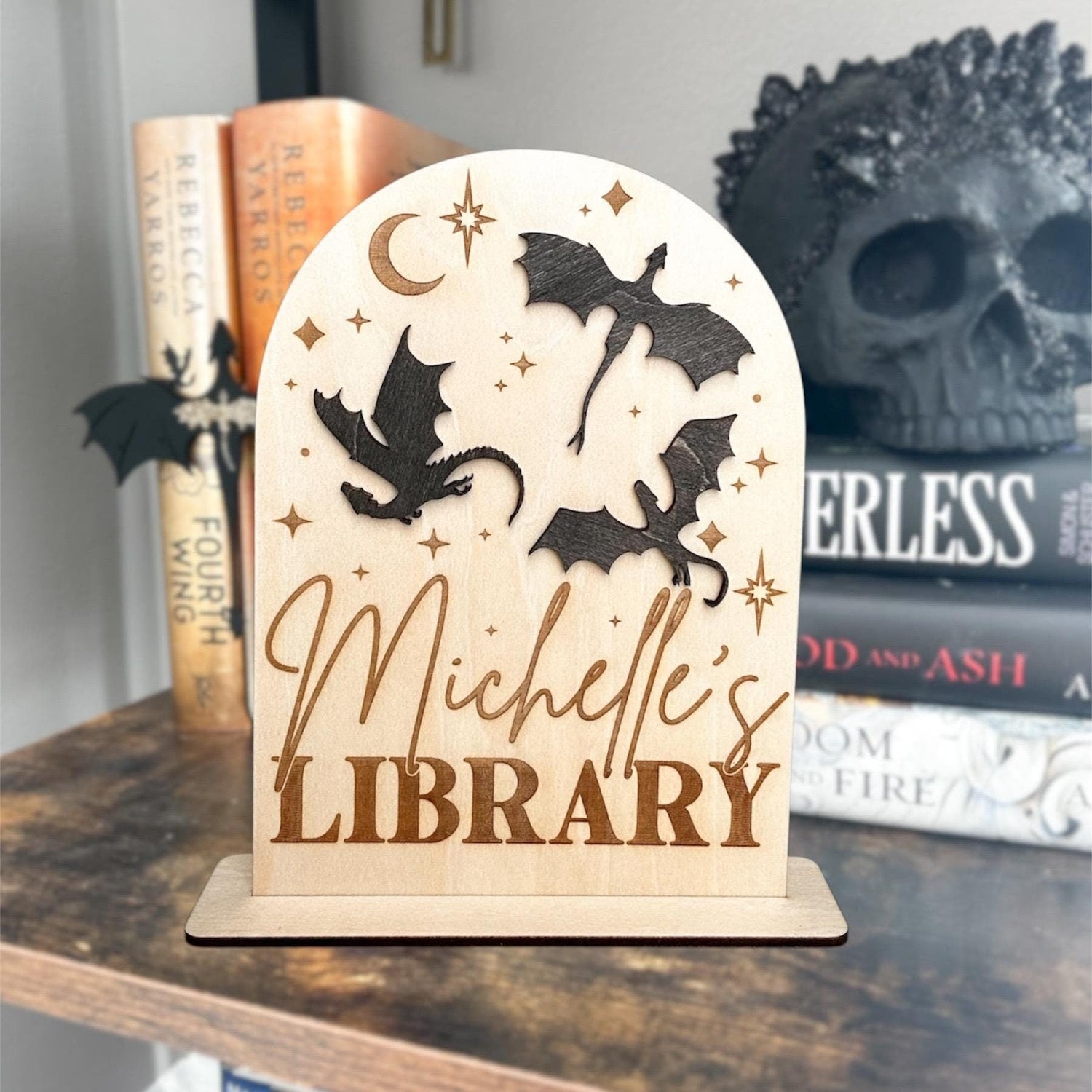 Library signs