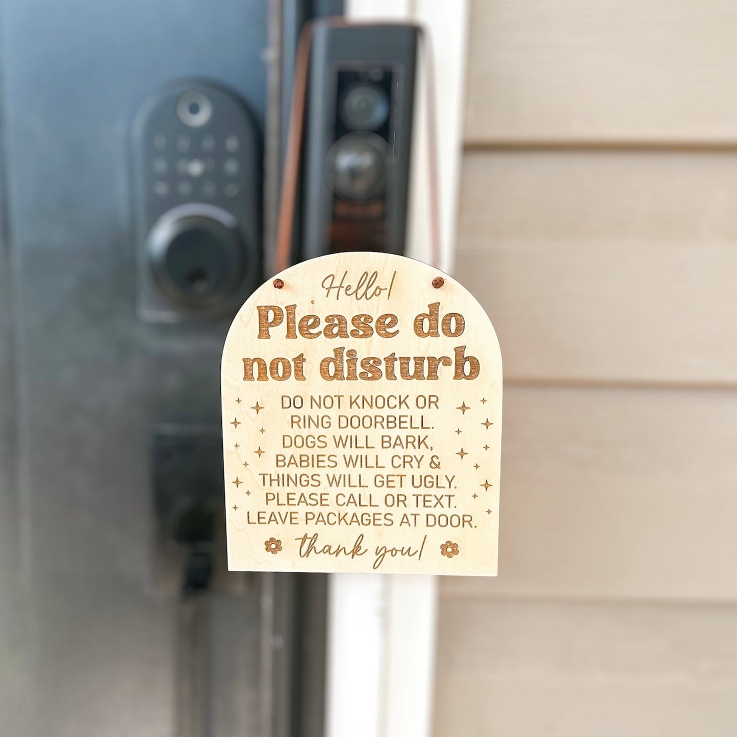 Do Not Disturb Sign