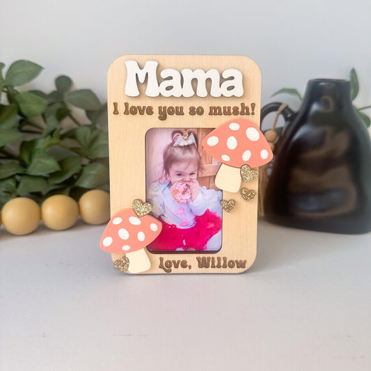 Mushroom Photo Frame Magnet