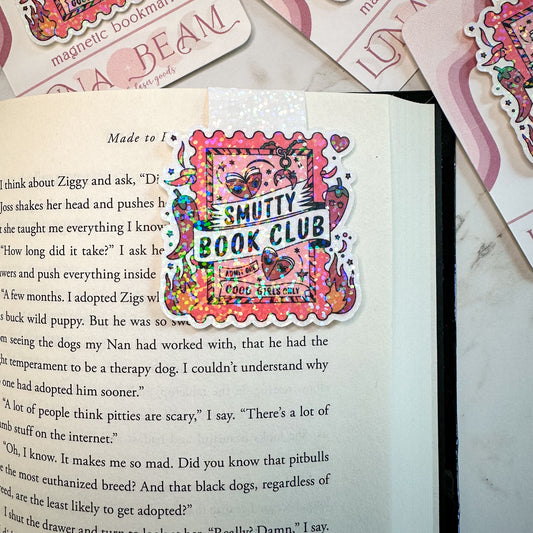 Smutty Book Club Magnetic Bookmark