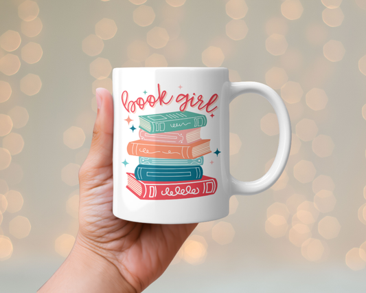 Book Girl Mug
