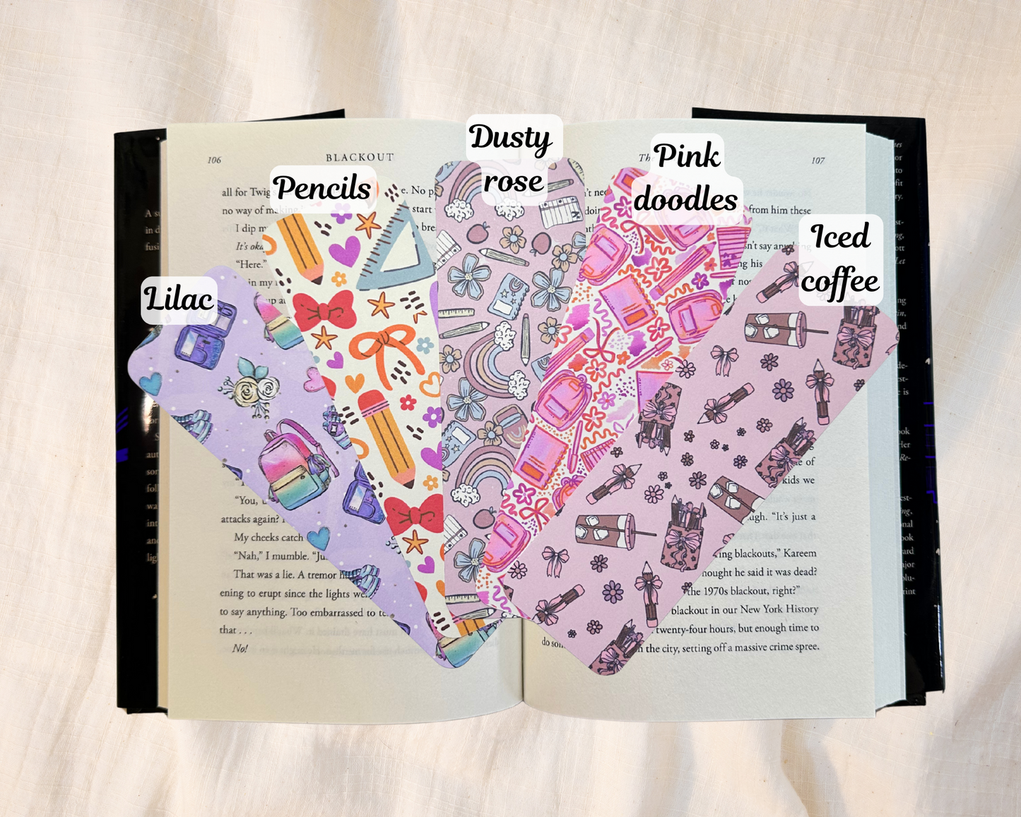 Back to School Bookmarks
