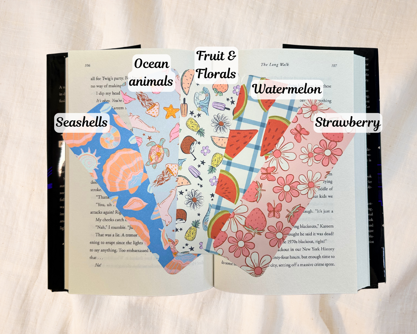 Summer Themed Bookmarks