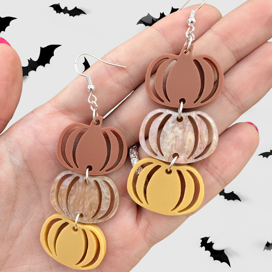 Pumpkin Earrings