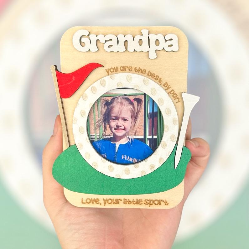 Golf Photo Frame Magnet