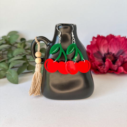 Cherry Dangle Earrings