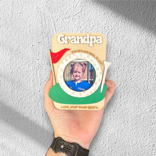Golf Photo Frame Magnet