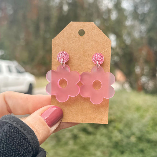 Flower Dangle Earrings