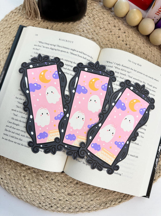 Kawaii Ghost Bookmark
