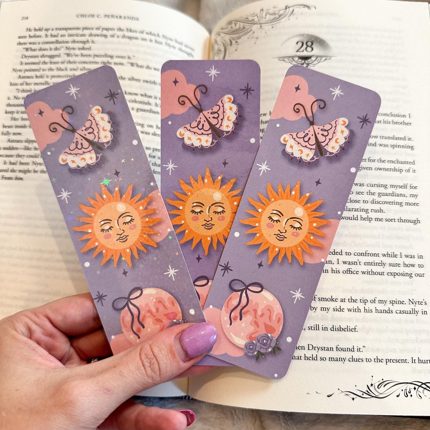 Holographic Celestial Bookmark