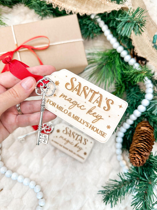 Santa's Magic Key Ornament