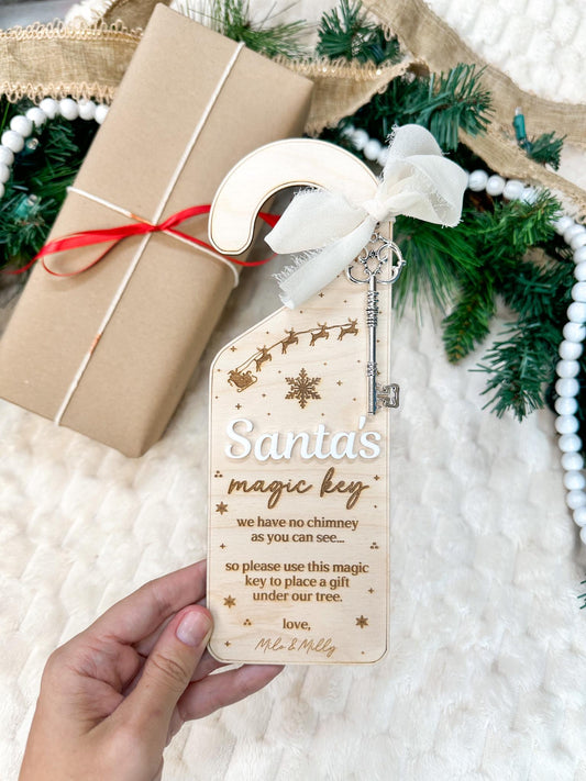 Santa's Magic Key Door Hanger