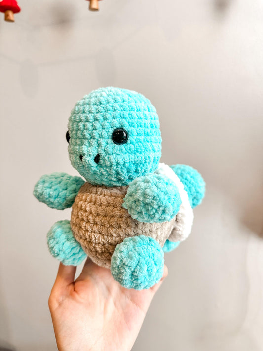 Squirtle Crochet Amigurumi Plushie